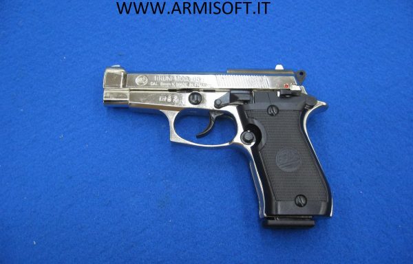 Pistola a salve Beretta 85 nickel